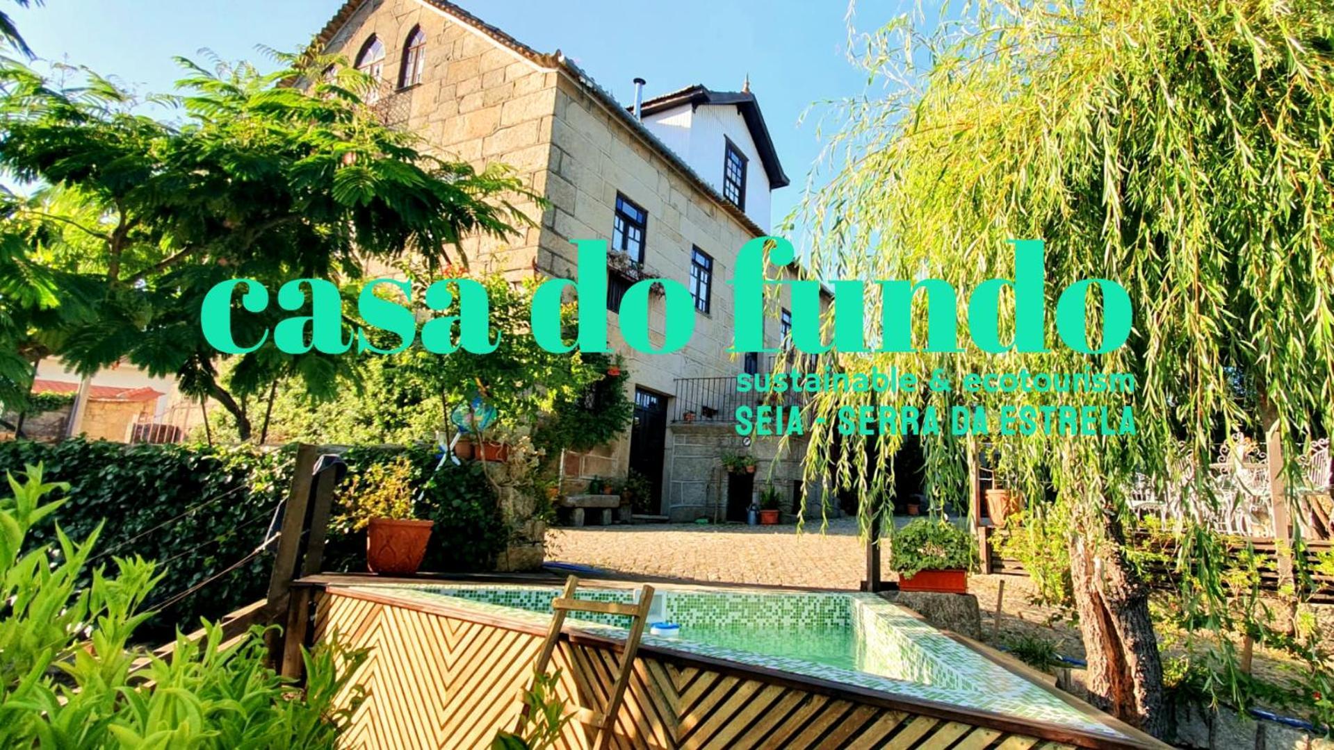 Гостевой дом Casa Do Fundo - Sustainable & Ecotourism Сейя Экстерьер фото